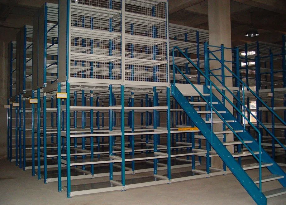 300kg/M2 Multi Layer Storage Metal Warehouse Rack Mezzanine