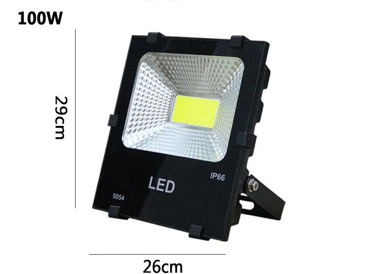 Modern Black High Power 50W 100W 150W 200W COB LED 220V Flood Light