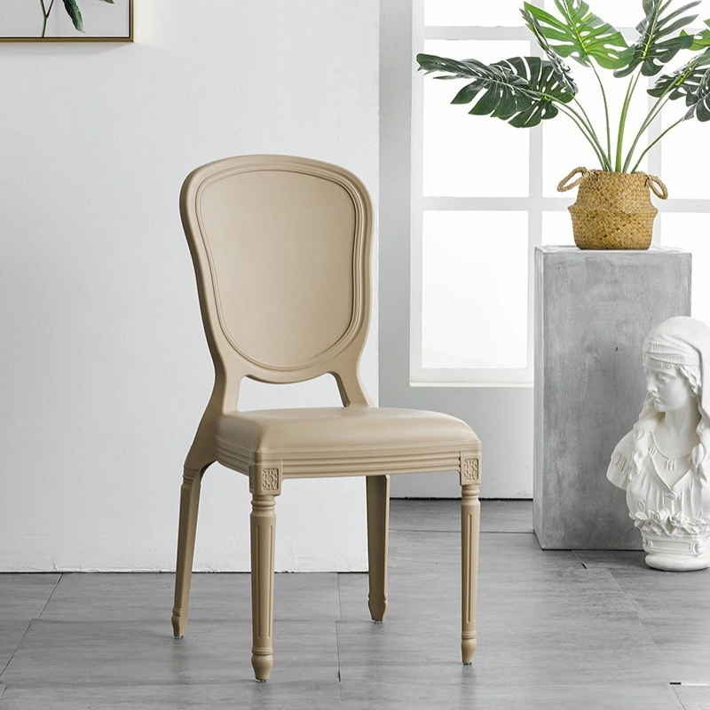 Retro Simple Modern Chair PP Kunststoff Essstuhl Home Chair Hotelstuhl