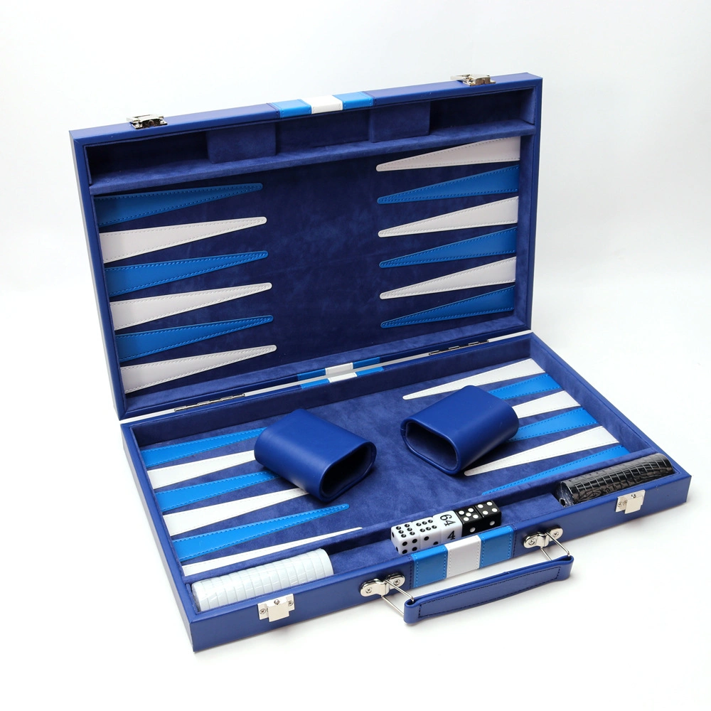 Juego de Ajedrez&amp;Verificador de Backgammon de madera, Tablero de Backgammon personalizado