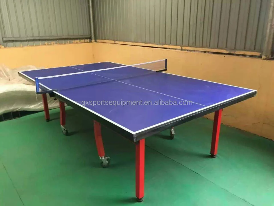 Green Game Machine Furniture Pingpong Hot Selling Table Tennis Table