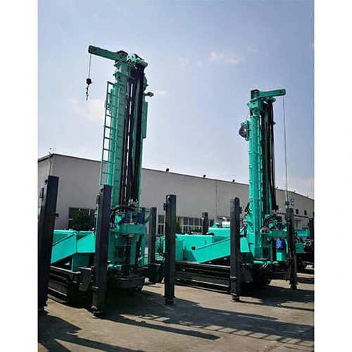 300m 500m Crawler Type Hydraulic Truck Mounted Borehole Drill Pneumatic Deep Water Well Drilling Rig
