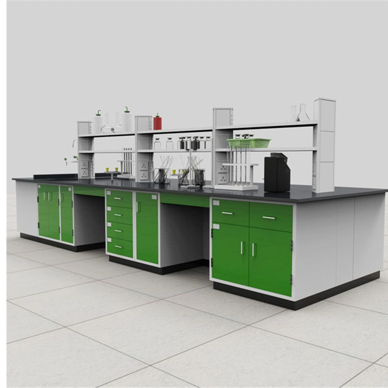 All Steel Laboratory Furniture Science/Chemistry Lab Island Bench