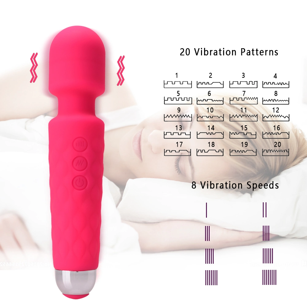 Factory Silicone Clitoral Vibrator High quality/High cost performance Safety Mini AV Vibrator Wand