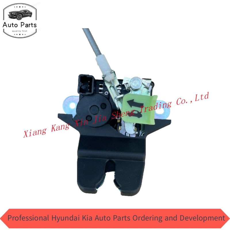 مجموعة قفل صندوق الأمتعة الخاصة بمصنعي المعدات الأصلية (OEM) 81230-D4000 LATCH غطاء صندوق الأمتعة قفل قفل الباب الخلفي KIA Optima