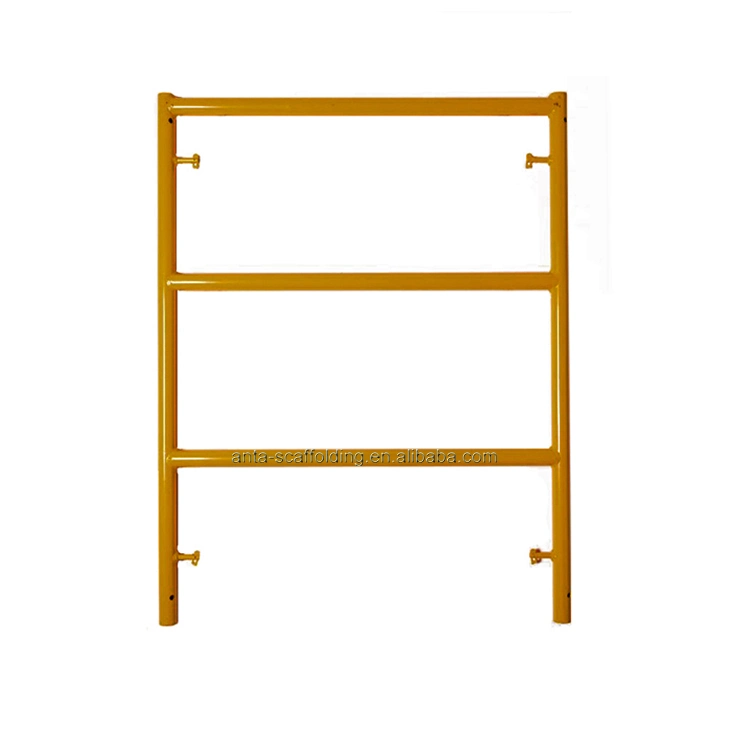 Construction Steel 1219X1700, 1930X1219mm, 1219X914mm System Monkey Ladder Aluminum Scaffolding Korea Frame Manufacture