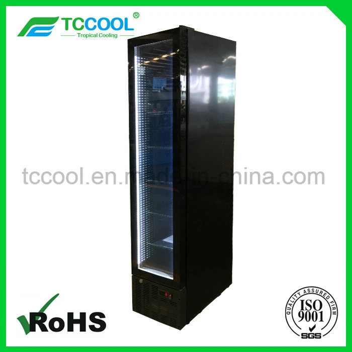 Visualización del tipo slim refrigerador para supermercado &amp; Store