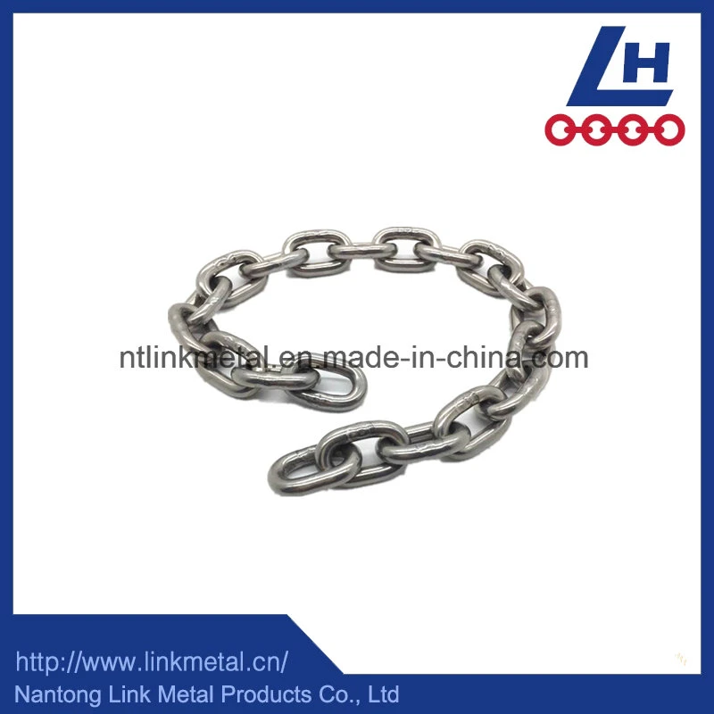 G30 Stainless Steel DIN766 Proof Coil Chain