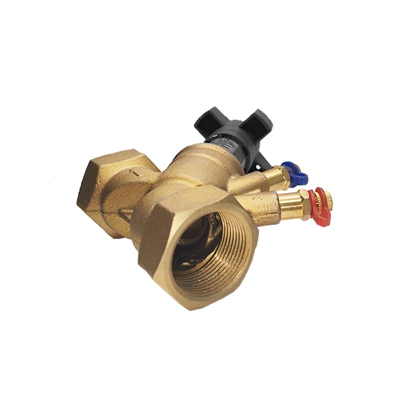 Winvall DN32 Threaded Brass Static Flow Balancing Valve