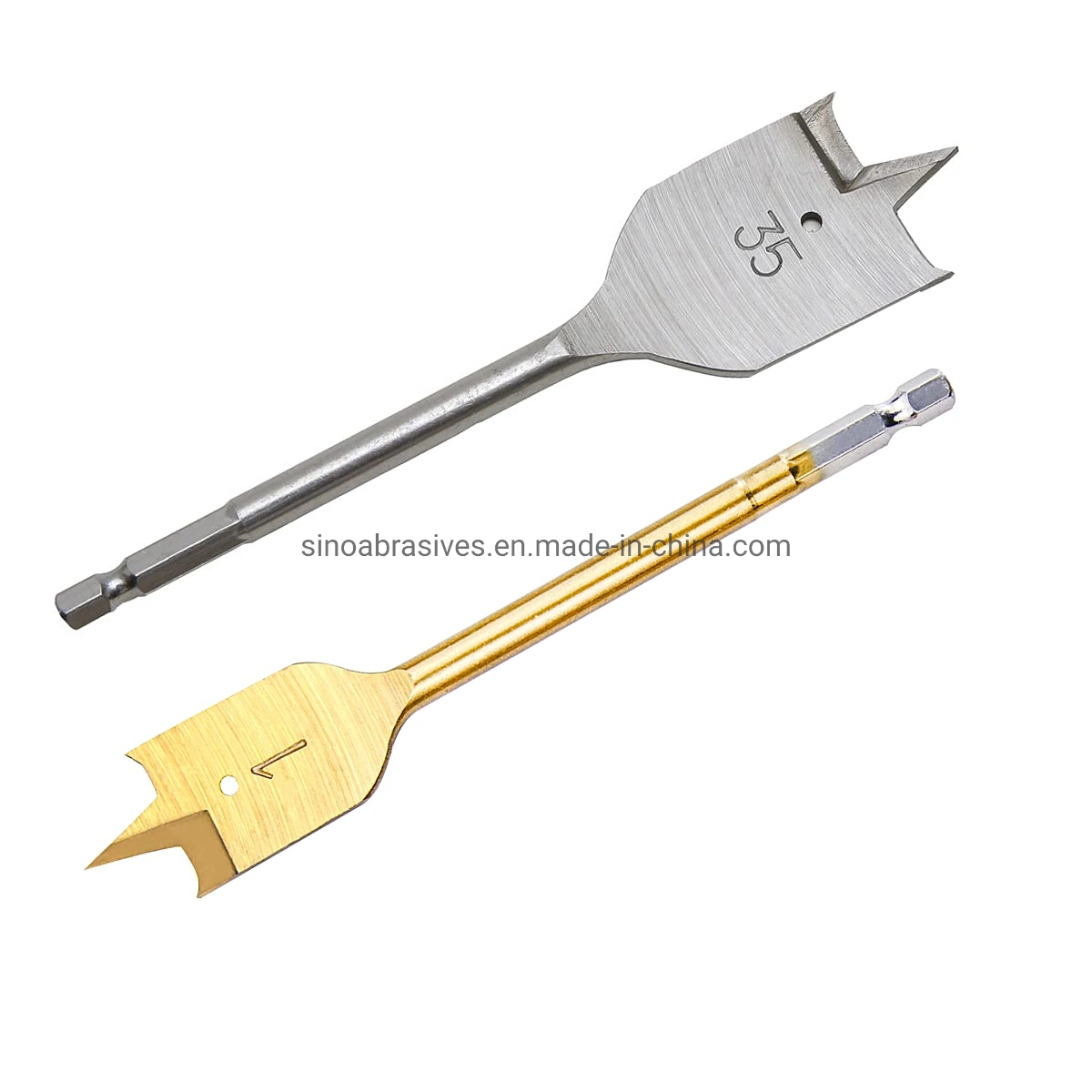 Acessório de ferramenta elétrica brocas para madeira Hex Shank Flat Spade bits