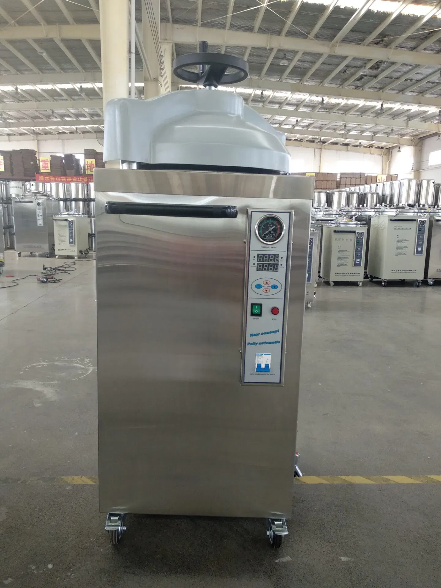 China fabricantes Autoclave Vertical Lab Esterilizador a vapor, la máquina