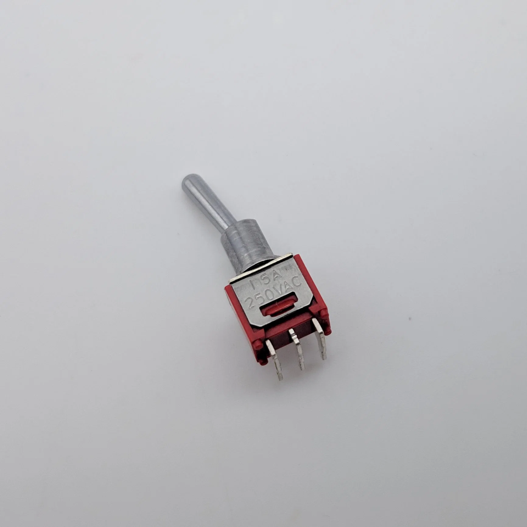 Factory Supply 2 Way on on Horizontal Actuatation Right Angel PC Terminal Sub-Miniature Toggle Switch