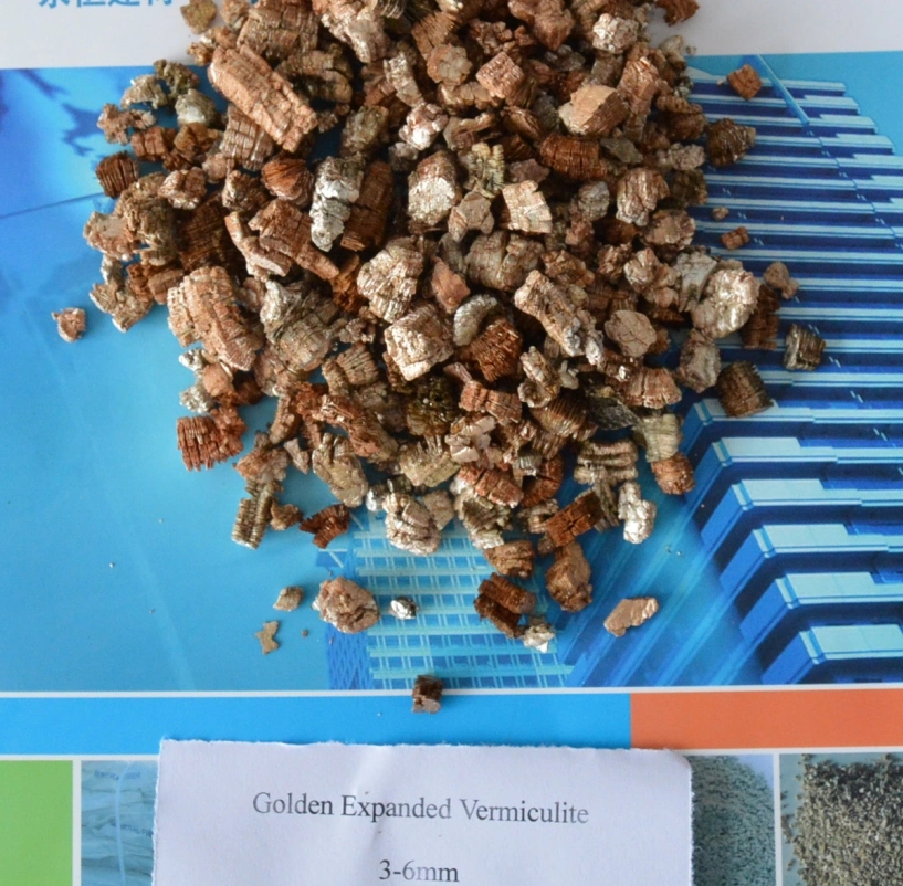 Factory Supply Golden Vermiculite and Vermiculite Ore