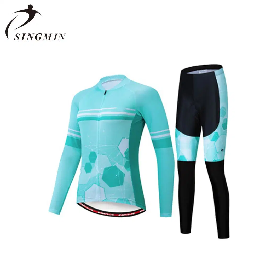 Sublimé Cycling Bike uniformes de l'usure de vélo Cyclisme Jersey défini