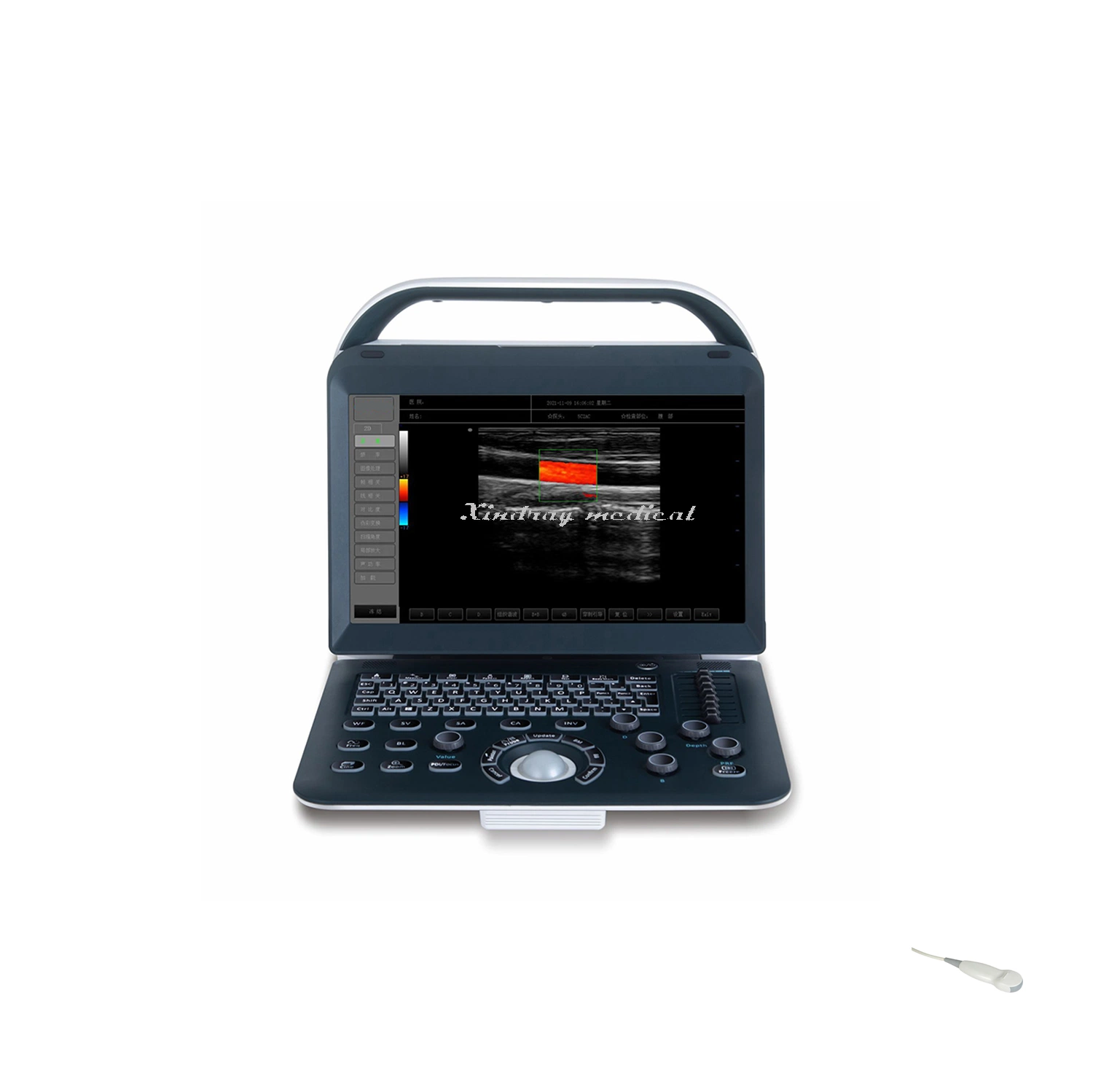 Ultrasound Machine Laptop Portable Color Doppler Ultrasound Scanner with Best Price