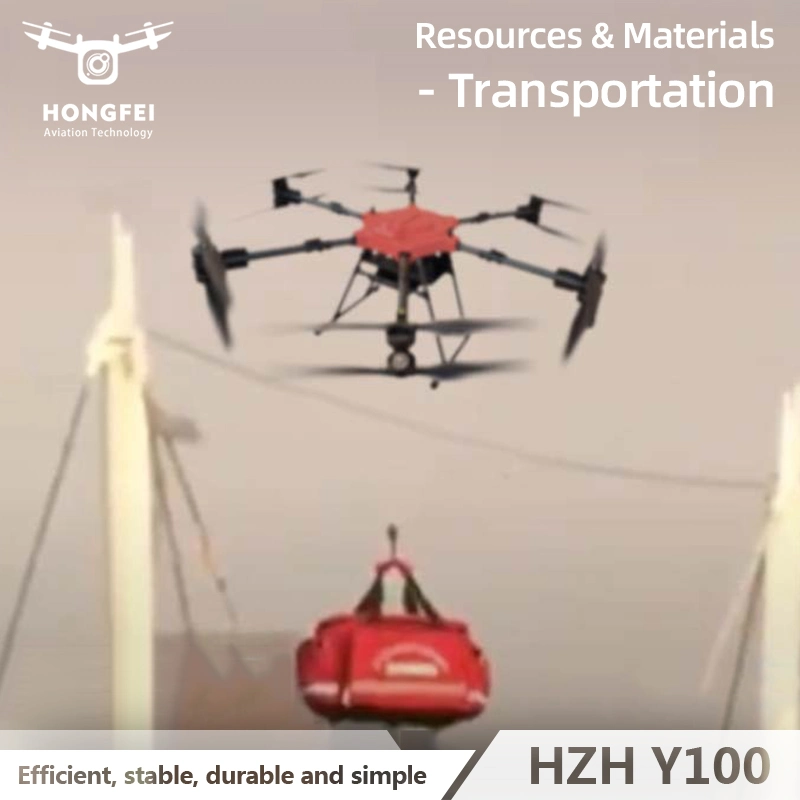 Industrial 100kg Payload Transporte cargo Drone para el transporte eficiente de la entrega