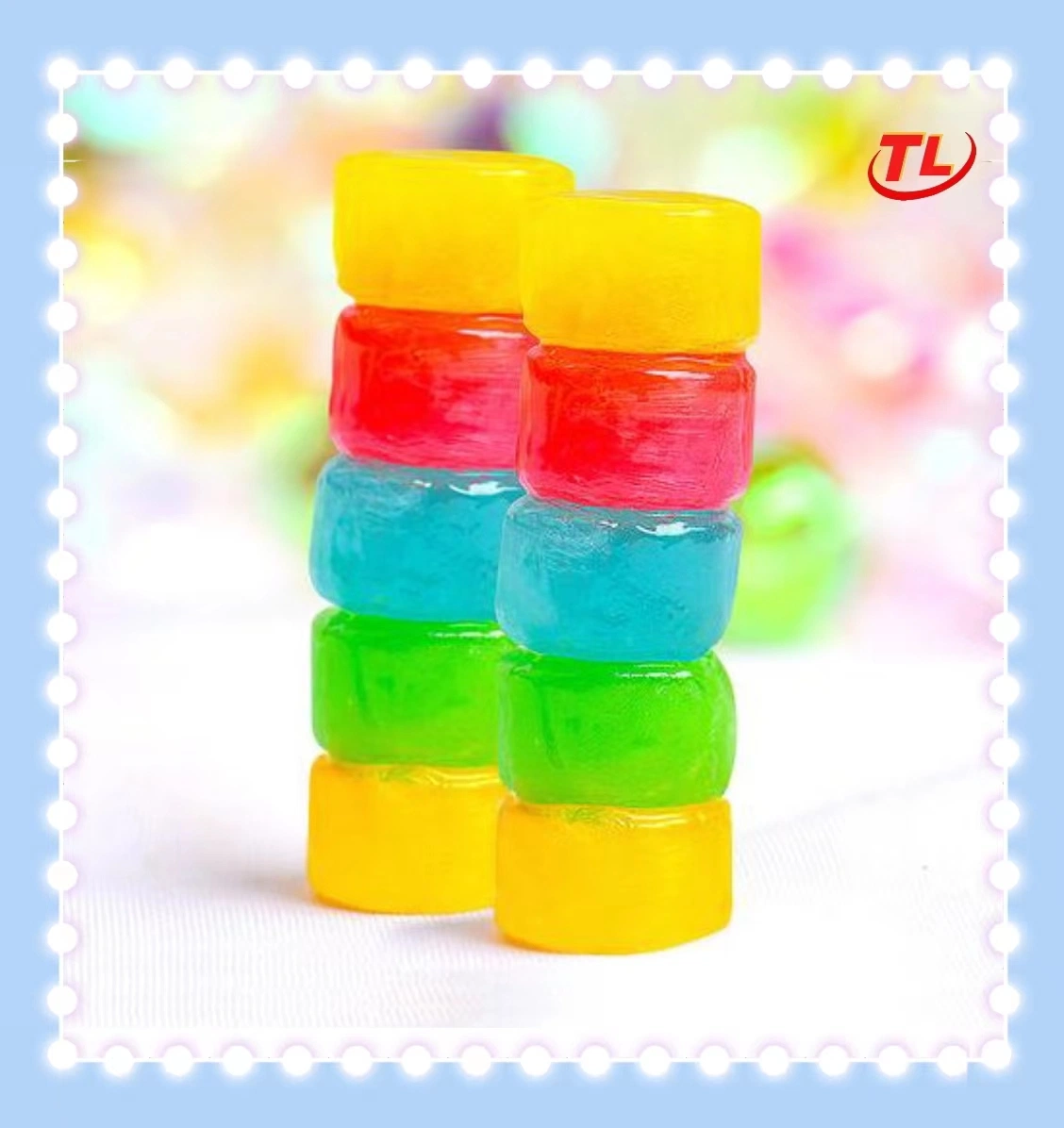 Round Hard Sweets Candy with Pineapple Anise Orange Flavour with Factory Price