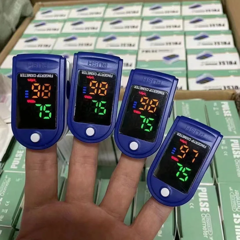 Factory Wholesale/Supplier Fingertip Pulse Sensor Oximeter LED Blood Fingertip Oximeter Digital CE ISO Approved Lk87