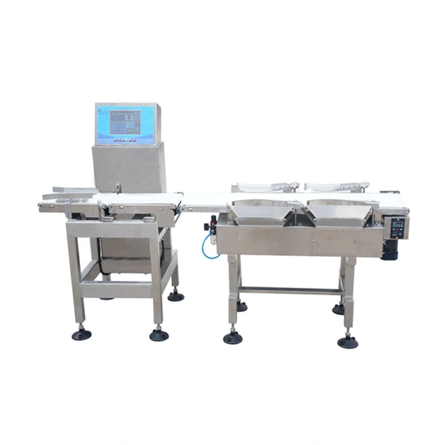 High Efficiency Weight Checker Sorter Sorting Seafood Fish Shrimp Grader Machine