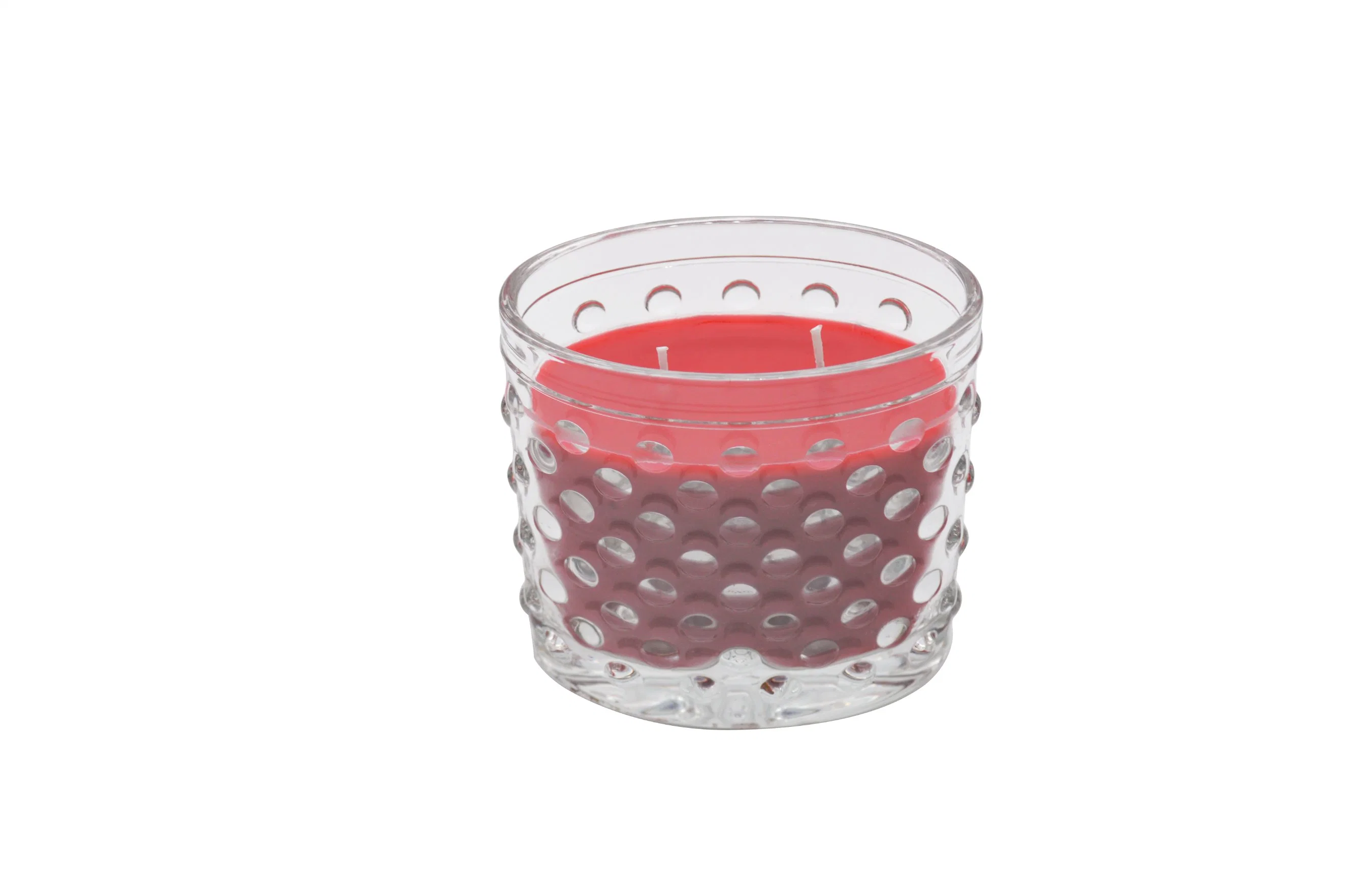 Elegant Cylindrical Aroma Candle Cup Delicate DOT Shape Fragrance Scented Candles