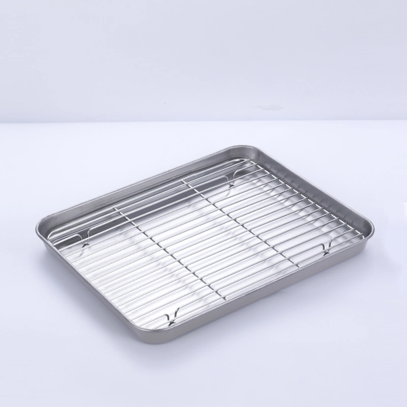 Wholesale/Supplier Oven Tray Stainless Steel Baking Tray with Net