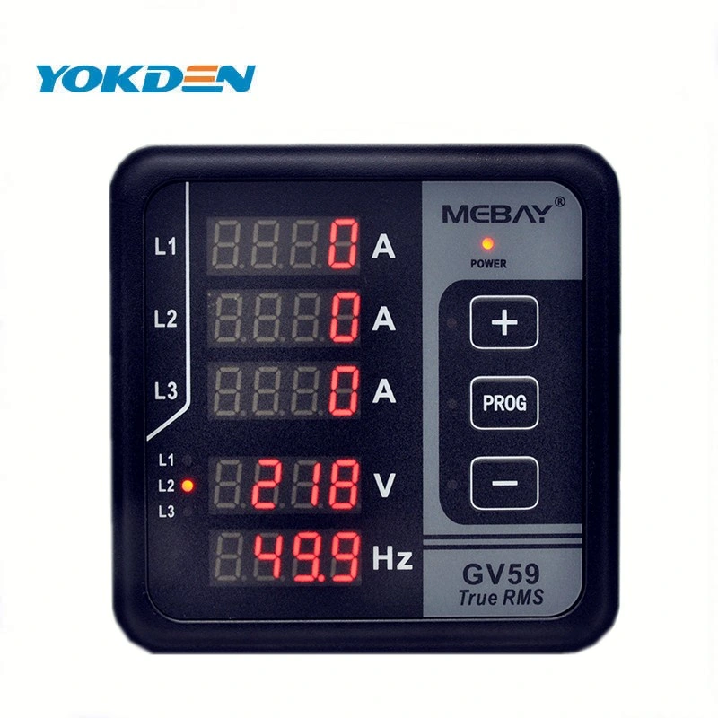 Multi-Functional Mebay Generator Digital Meter Gv59 with Over Voltage Function