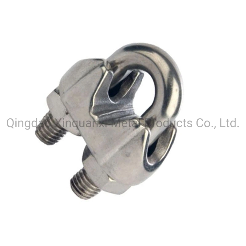 AISI 304 or AISI316 Us Type Marine Clamp Wire Rope Clip