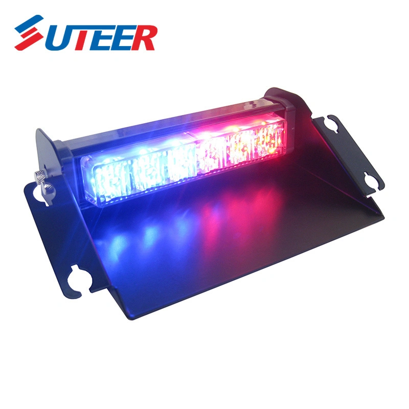 Red Blue Police Car LED Strobe Flashing Interior Windshield Light (VL16T)