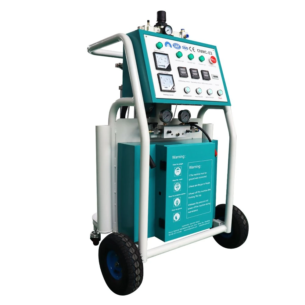 PU Double Components Polyurethane Cnmc-E3 Pneumatic Polyurea Spray/Spraying Foaming Wall Plaster Machine Top Selling on USA