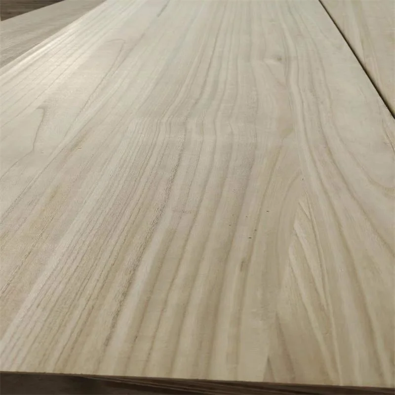 Source Factory Spot Immediately Paulownia Finger Joint Board Edge Glued Wood for Table Panel