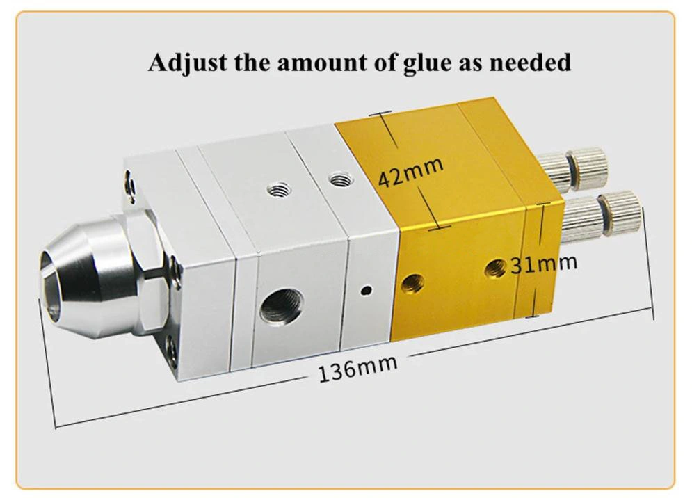 Fluid Dispenser Device Valve Parts Glue Dispensing Robotic Valve Accessories