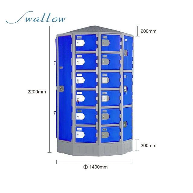 Water Proof Heavy Duty HDPE Storage Locker