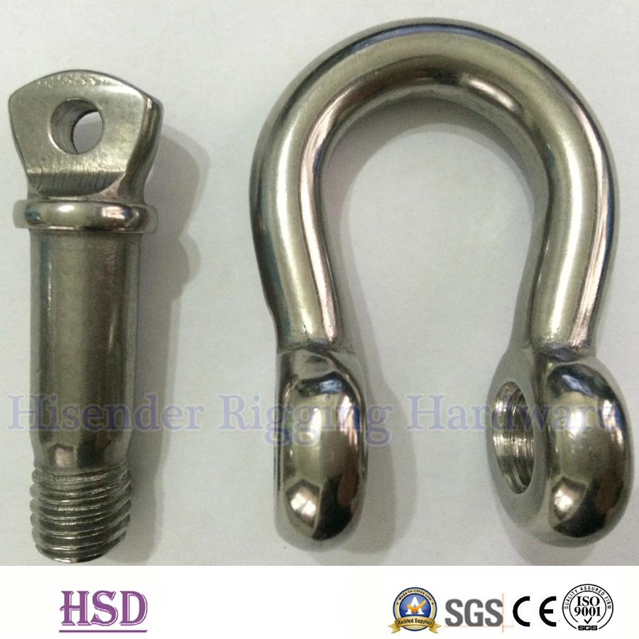 Hot Galvanized Lifting Chain Drop Forged G2130 D Type Shackle