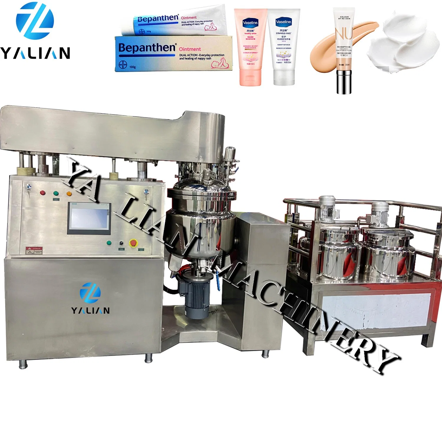 Daily Chemical Care Products Making Machine Vacuum Emulsifying Mixer