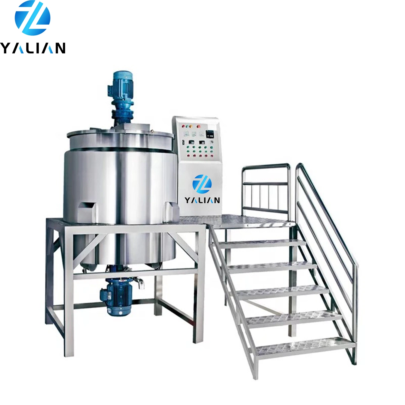 Hot Selling Industrial Cosmetic Production Line 300L Liquid Mixing Tank Detergent Blender Vessel Petroleum Jelly Making Machine