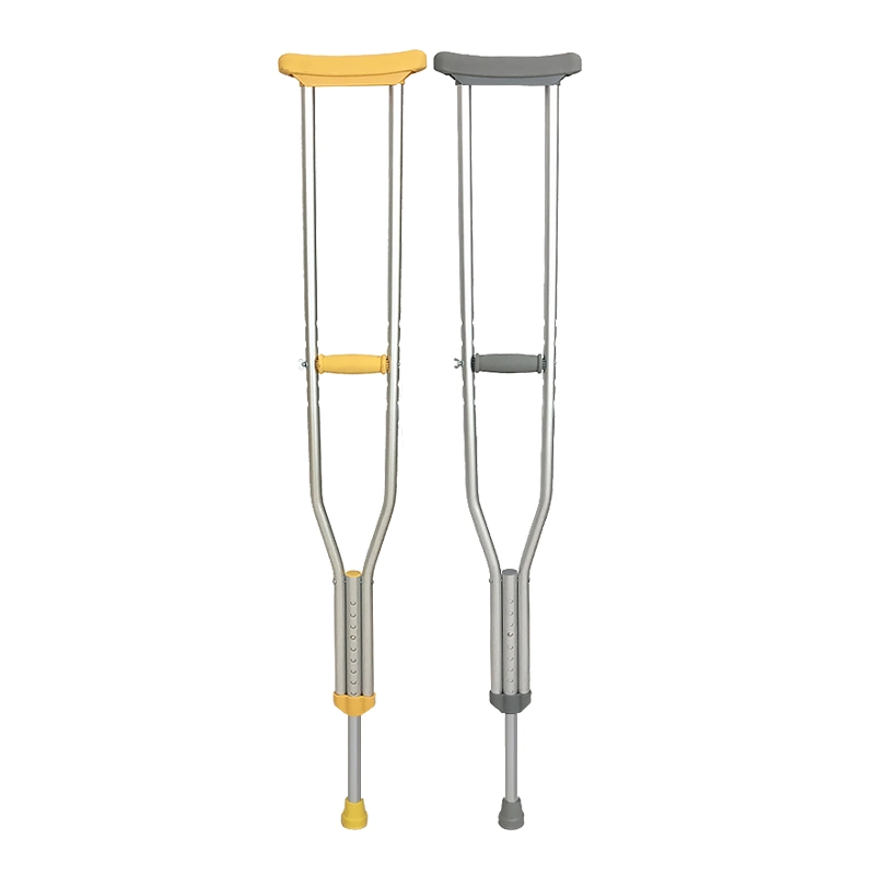 Hanqi Hq325L (S) Children Armpit Crutch Good Quality Aluminum Walker Cane Walking Tools Medical Elbow Crutch Lightweight Adjustable Stick