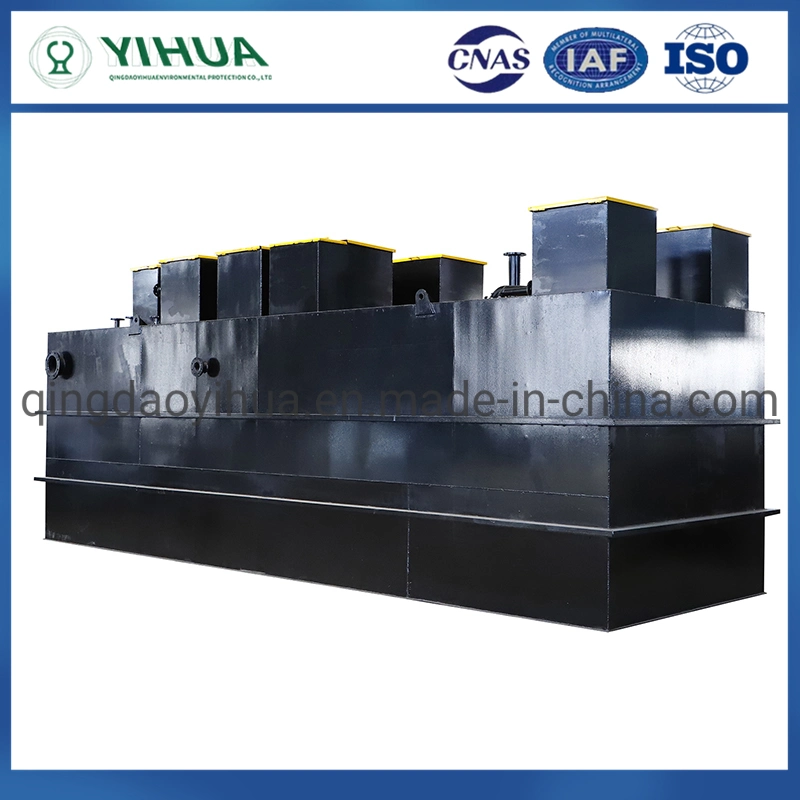 Long Service Life Submerged Slaughter House Wastewater Equipment Hotel Catering Waste Water Compact School Sewage Treatment Plant Machine