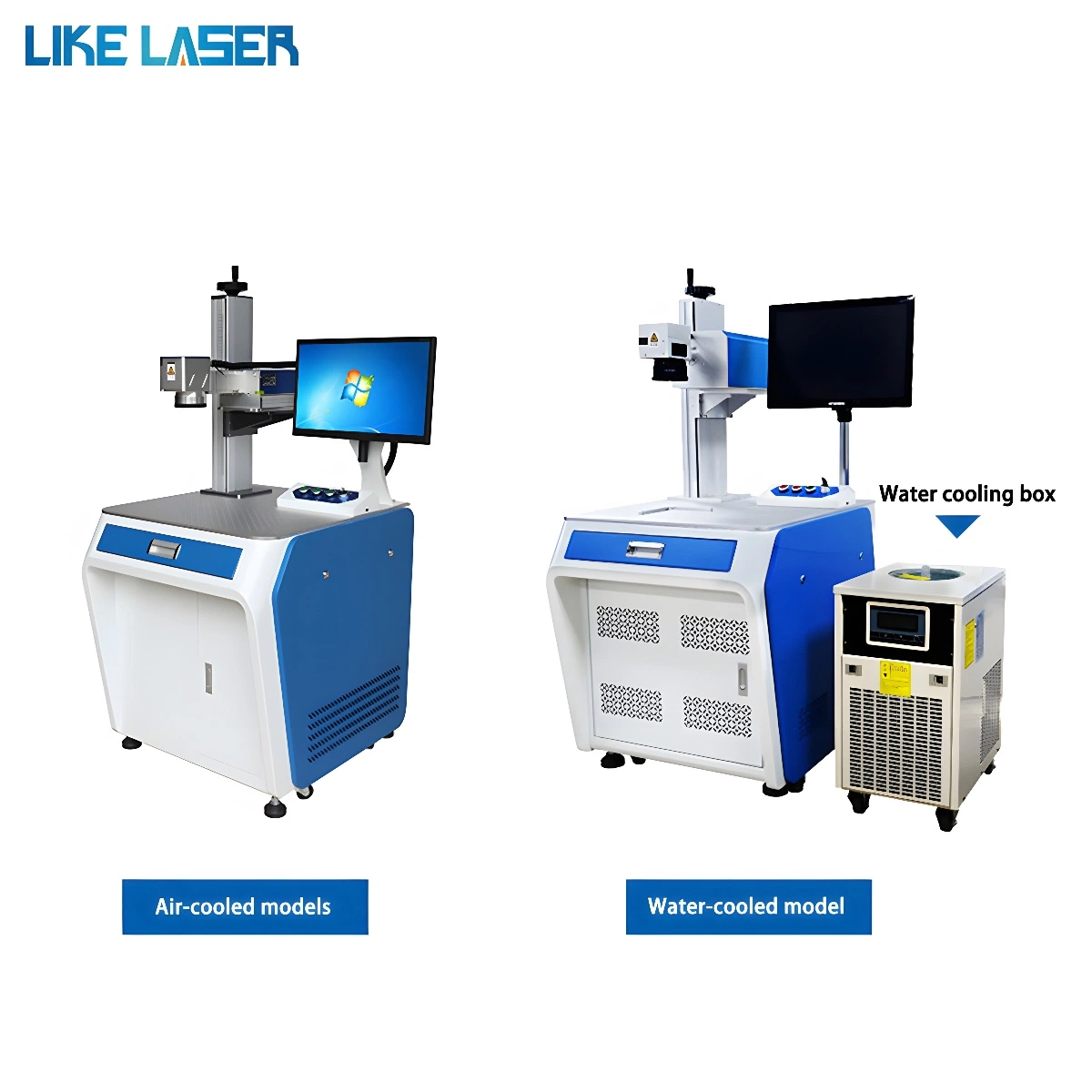 Like-Laser CNC 3D UV Laser Marking Druckmaschine 3W 5W Maquina De Grabado Laser Marcador für Glas Acryl Keyboard Metall