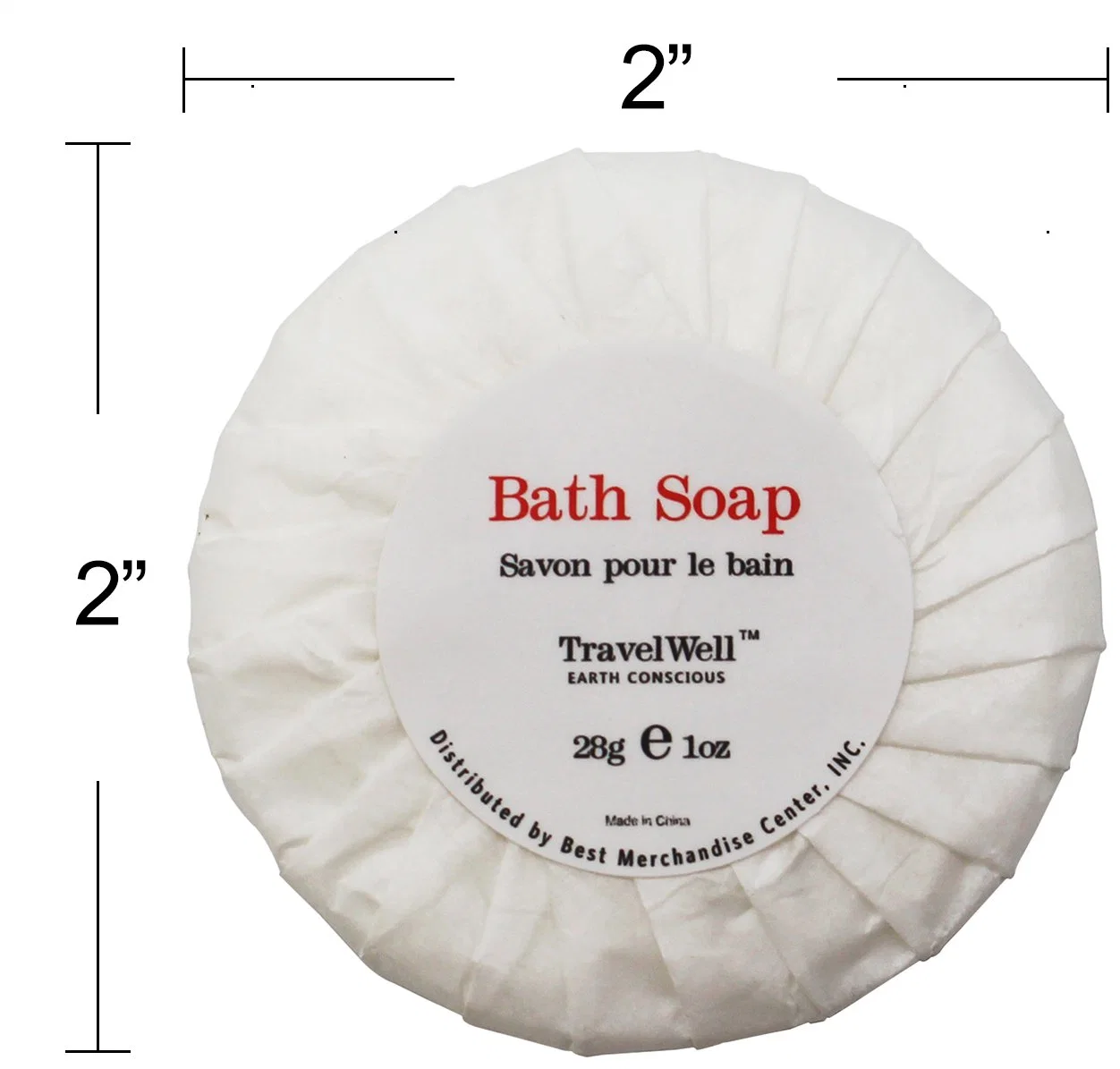 Travel Soap in Bulk Hotel Size Round Cleaning Soaps