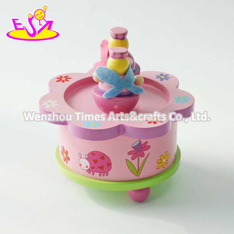 Wooden Music Instrument Carousel Music Box for Gifts and Home الديكور W07b028