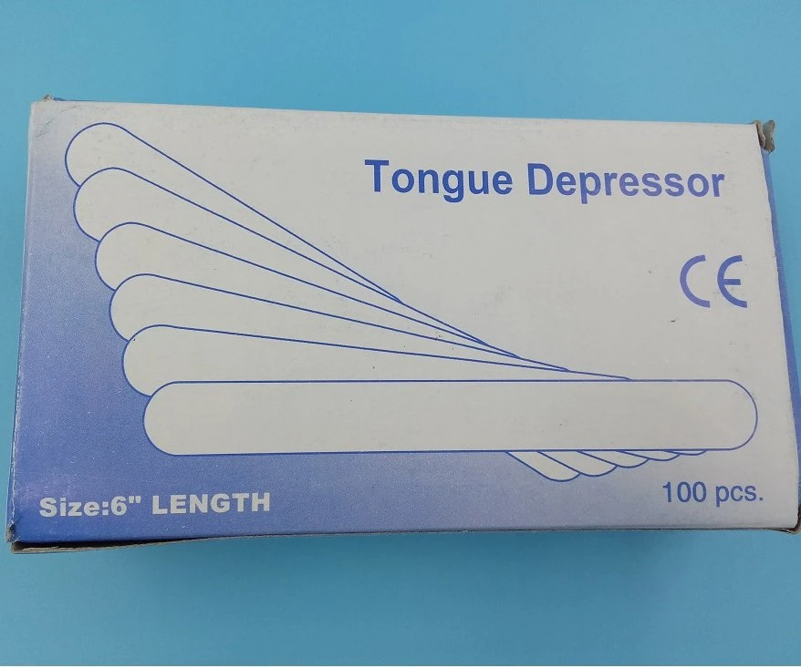 Disposable Wooden Tongue Depressor with Low Price