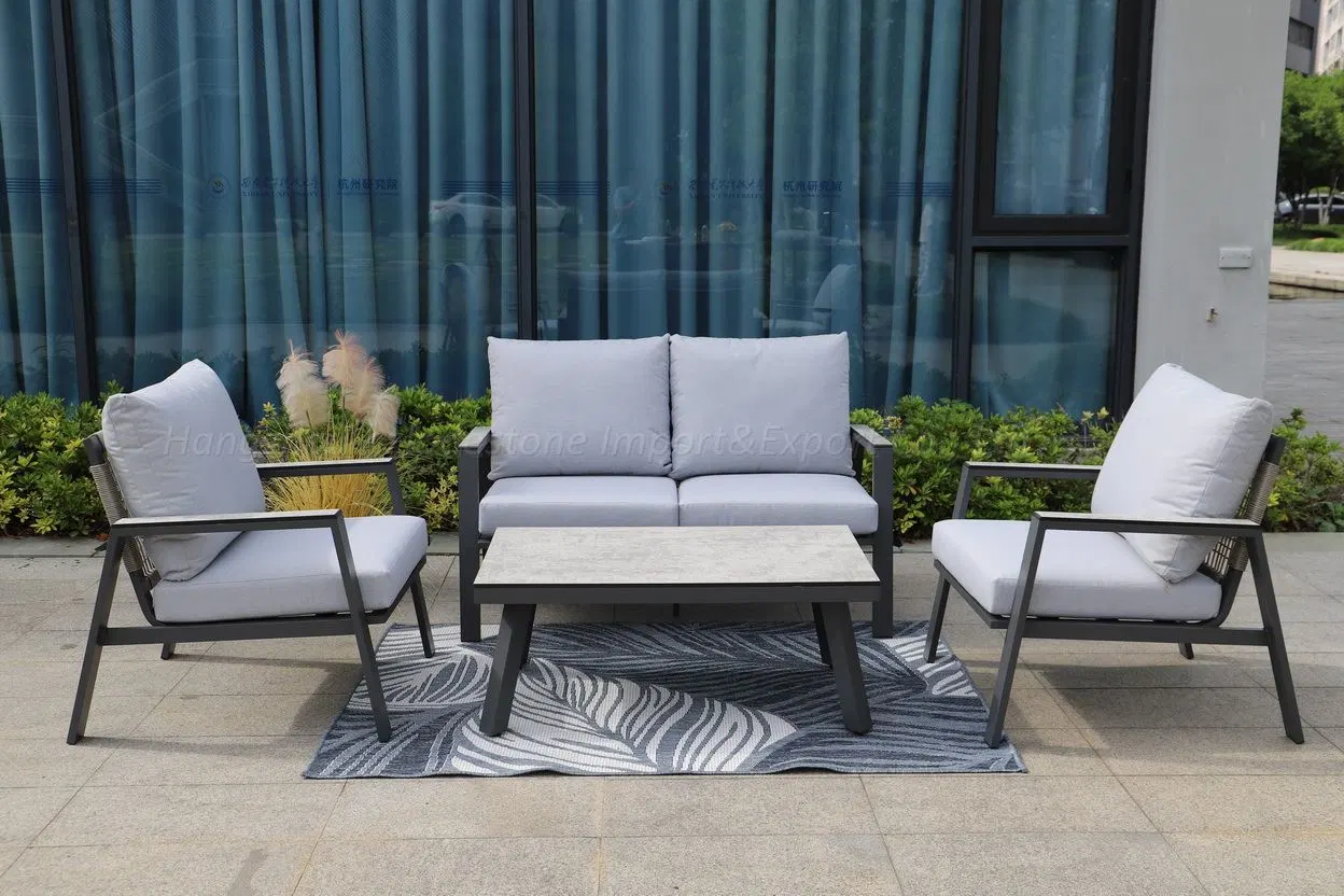 2023 New Design Popular Outdoor Lounge Garden Furniture Rope Sofa Outdoor Furniture