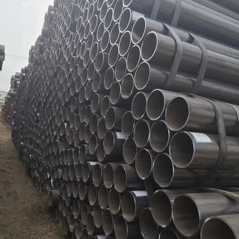 Spiral Steel Tube API 5L ASTM A252 SSAW Carbon Welded Pipe Large Diameter Structure