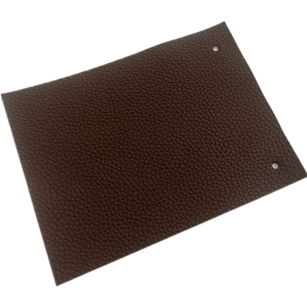 Synthetic Skin Leather Lychee Pattern Embossing PVC Leather for Bag Making