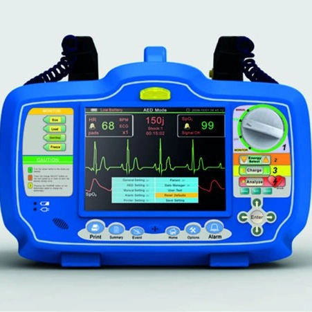 Portable Defibrillator Monitor Dm7000 Biphasic Defibrillator