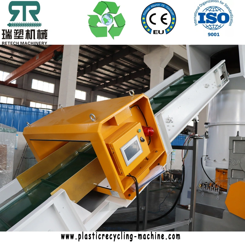 Plástico PE/PP/HDPE/LDPE/LLDPE/BOPP/PS/ABS/PET/PVC/EPS/EPE/EPP/PC/Film/botella/Red/no tejido/Bolsa/Fibra/Granulador/Reciclaje/máquina/línea peletizadora