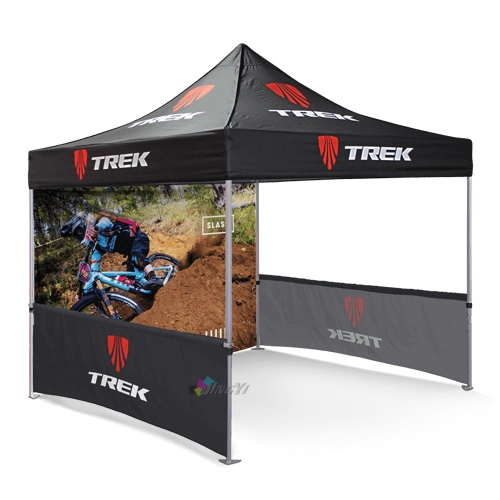 Hochwertige Outdoor POP-up-Falz Aluminium-Messe Zelt Pavillon, Ausstellung Sport Event Marquee Custom Full Color Printed Werbung Promotion Canopy Zelt