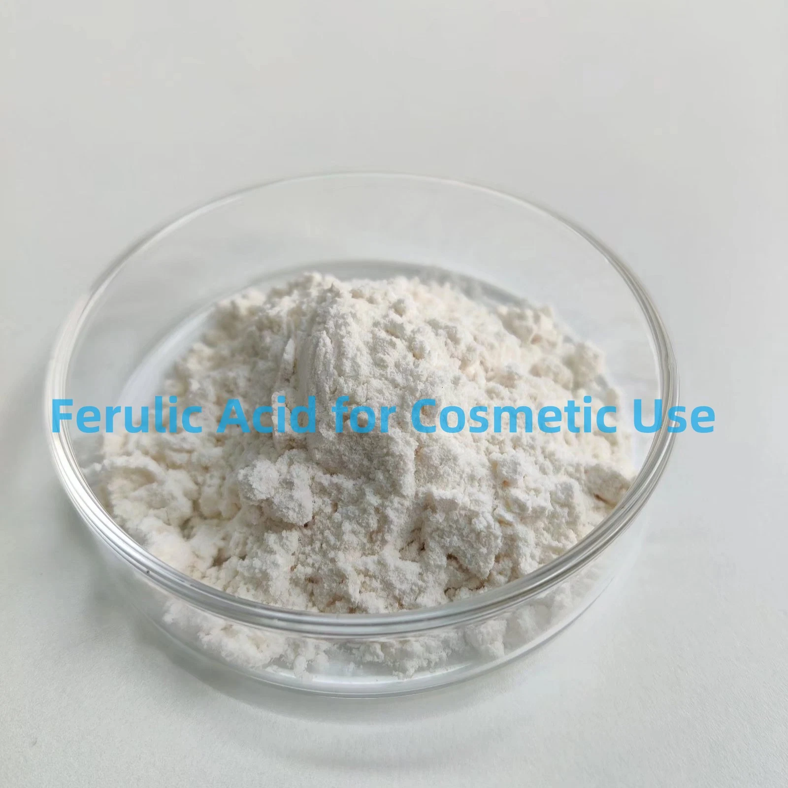 Pure Trans Ferulic Acid Raw Material for Cosmetic Use CAS 537-98-4