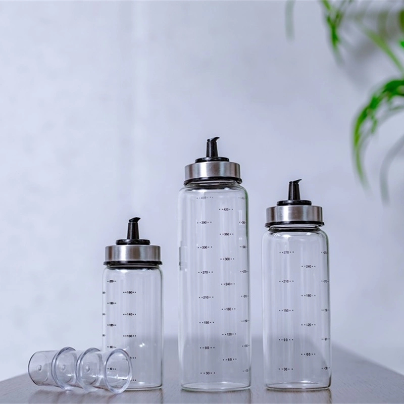 Hot Selling High quality/High cost performance Different Sizes Borosilicate Glass Oil Pot Bottle