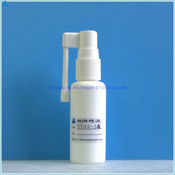 Oral Spray Pump with Swivel Applicator and PE Plastic Bottle